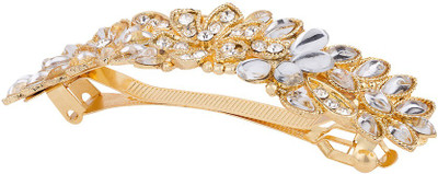

Voylla Dazzling Bright Hair Clip Hair Claw(Gold)