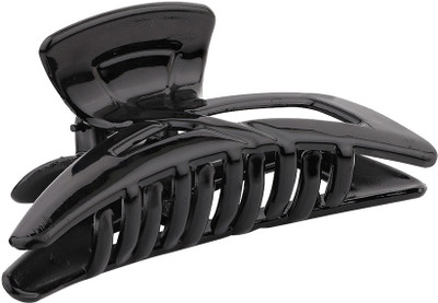 Voylla Long Black Hair Clip Hair Claw(Black)