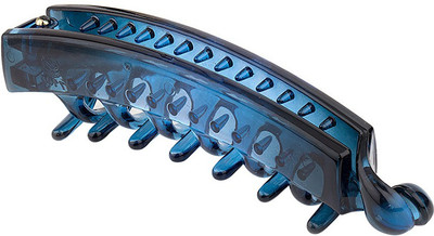 

Voylla 9 to 5 Ribbed Hair Clip Banana Clip(Blue)