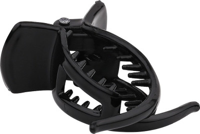 

Voylla Single Grip Black Hair Clip Hair Claw(Black)