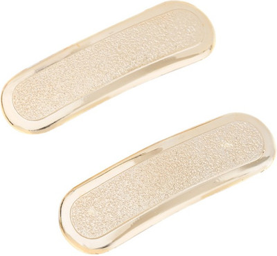 

Voylla Shimmering Gold Snap-On Hair Clips Tic Tac Clip(Beige)