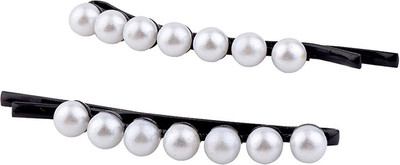 

Voylla Pearl Love Hair Pins Hair Pin(Black)