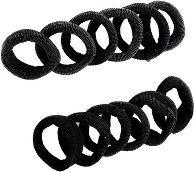 

Voylla Simply Black Everyday Hair Bands Hair Band(Black)