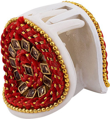 

Voylla Red and Golden Party Claw Clip Hair Claw(White)