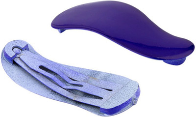 

Voylla Simply Cobalt Curved Snap_on Clips Tic Tac Clip(Purple)