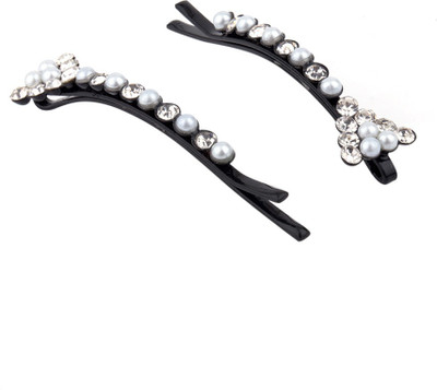

Voylla Sparkling Arrow Hair Clips Hair Pin(Black)