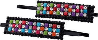 

Voylla Multi Colour Hair Pins Hair Pin(Black)