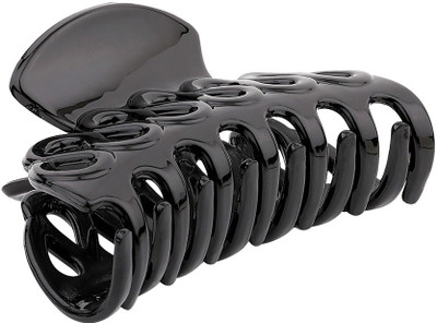 

Voylla Black Lattice Hair Jaw Clip Hair Claw(Black)