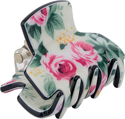Voylla Pretty Floral Hair Clip Hair Claw(Black)