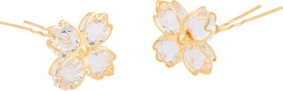 

Voylla Gold Cocktail Hair Pin Bun Clip(Gold)