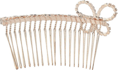 

Prita Stone Hair Clip(Gold)
