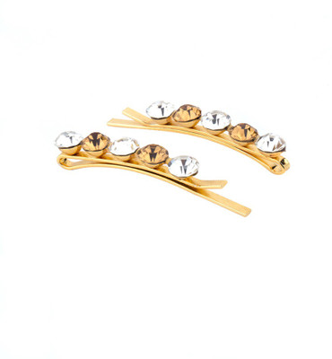 

Voylla Duet Hair Clips Hair Pin(Gold)