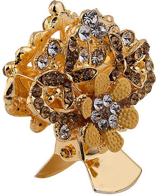 

Voylla Golden Party Hair Clip Hair Claw(Gold)