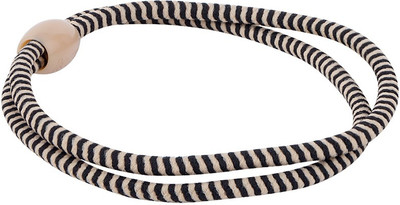

Voylla Beady Head Striped Hair Band Hair Band(Black)