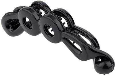 

Voylla 9 to 5 Straight Loops Clip Banana Clip(Black)