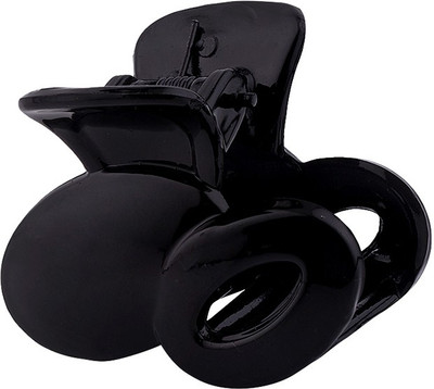 

Voylla Black Jaw Clip for Women Hair Claw(Black)