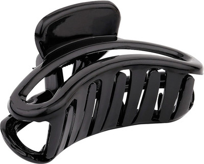 

Voylla Hair Jaw Clip for Women Hair Claw(Black)