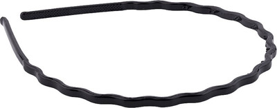 Voylla Slight Wave Black Head Band Hair Band(Black)