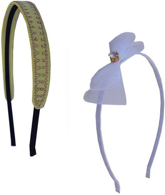 

Trendeela.com Feriha Hair Band(Yellow, White)