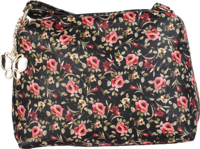 

Butterflies Sling Bag(Black)