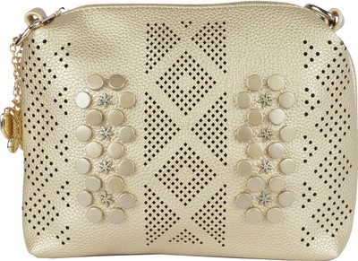 

Butterflies Sling Bag(Gold)