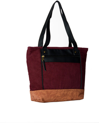 

Karpasam Hand-held Bag(Maroon)