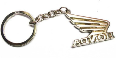 

M Mod Con Honda Logo Design Gold Key Chain
