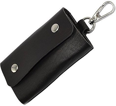 

Instabuyz Black Key Pouch / Wallet Key Chain Key Chain