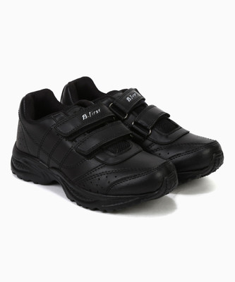 

Bata Boys Velcro Monk Strap Shoes(Black