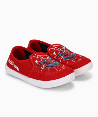 

Spiderman Boys Slip on Loafers(Red