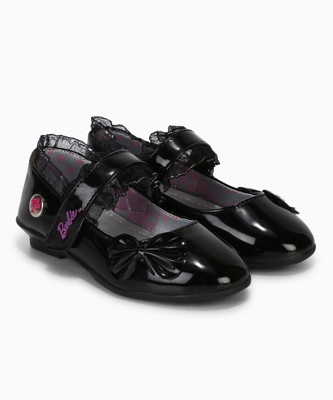 

Barbie Girls Velcro Ballerinas(Black