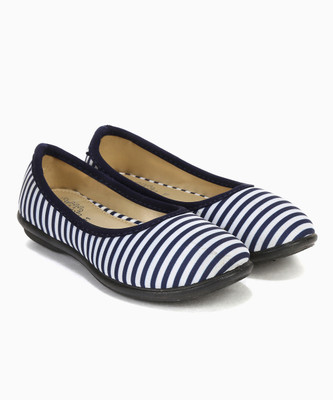 

BUBBLEGUMMER Girls Slip on Ballerinas(Blue