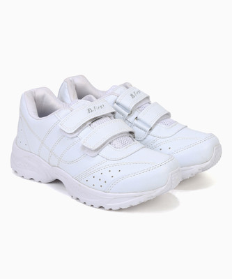 

Bata Boys Velcro Monk Strap Shoes(White