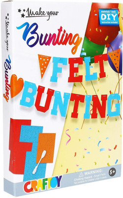 

Comdaq Alphabet Bunting Blue(Multicolor)