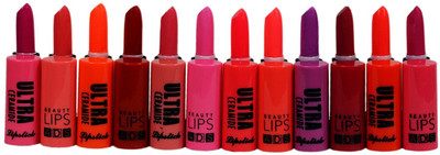 

ADS Ultra Ceramide Mini / Travel Size Lipstick (Set of 12)(multi, 4.5 ml)