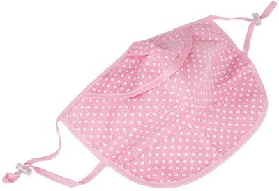 

SYGA Dotted Pattern Breathable mesh UV mask for Women (Pink) UV_Mask_PinkDotted Mask