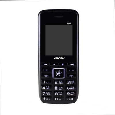 

Adcom A115 Voice Changer Phone, Dual SIM(Black&Yellow)
