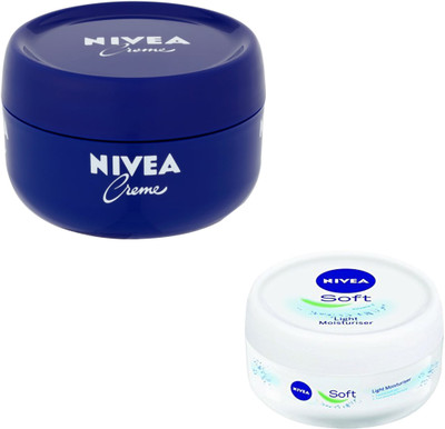 

Nivea CREME 200 ML +SOFT LIGHT MOISTURISER(100 ml)