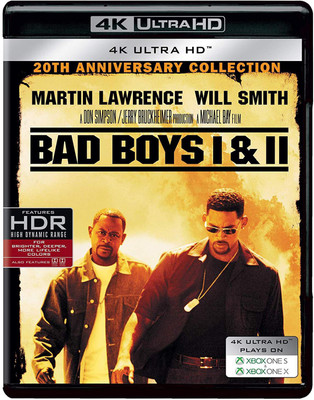 

Bad Boys 1 & 2 (4K UHD) (2-Disc)(4K(UHD) Blu-ray English)