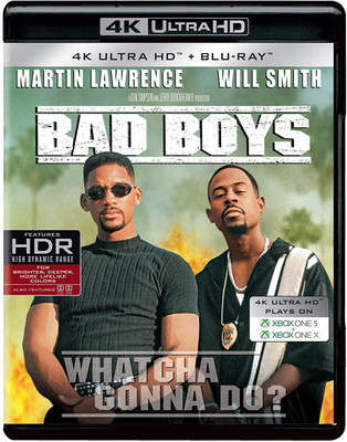 

Bad Boys (4K UHD & HD) (2-Disc)(4K(UHD) Blu-ray English)