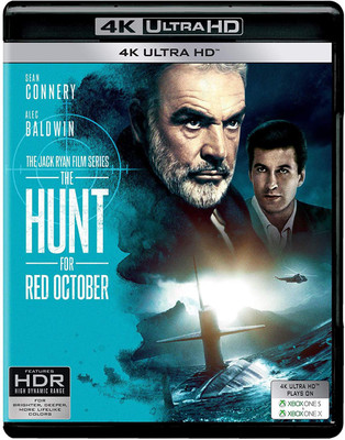 

The Jack Ryan Fim Series: The Hunt for Red October (4K UHD)(4K(UHD) Blu-ray English)