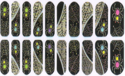 

Lootkabazaar Adhesive Long Lasting Stickers For Women_NAS007(Black)