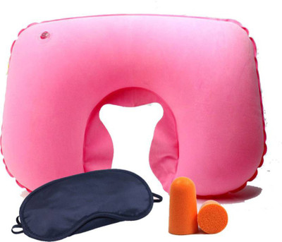 

kalopsia industries Cushion Car Eye Maks Sleep Neck Pillow & Eye Shade(multi)