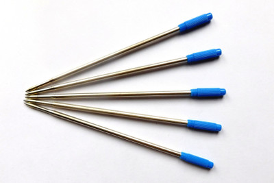 Swarnalekha Ballpoint Refill 5 Pcs. for Cross Ballpoint Pens, with Extra 1 Pcs. XPRES Pen, 12 cm Length, BLUE Refill(Pack of 5)