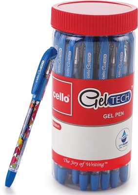Cello Geltech Gel Pen Jar Gel Pen (Pack of 25)