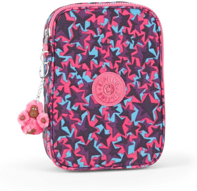 

Kipling 100 PENS Festive Stars,F Art Polyester Pencil Box(Set of 1, Multicolor)