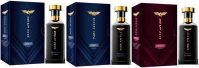 

Park Avenue EDP Perfume 2 Harmony + 1 Conquer 100ml x 3 Pack Of 3 Eau de Parfum - 300 ml(For Men & Women)