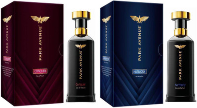 

Park Avenue EDP Perfume Conquer + Harmony 50ml x 2 Pack Of 2 Eau de Parfum - 100 ml(For Men & Women)