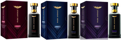 

Park Avenue EDP Perfume Conquer + Harmony + Euphoria 50ml x 3 Pack Of 3 Eau de Parfum - 150 ml(For Men & Women)