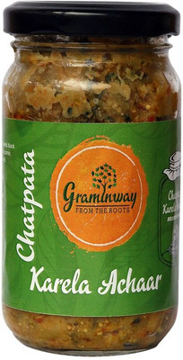 

Graminway Chapata Karela Achar / Pack of 2 Bitter Gourd Pickle(400 g, Pack of2)